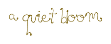 A Quiet Bloom - Home